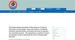Desktop Screenshot of poanj.org